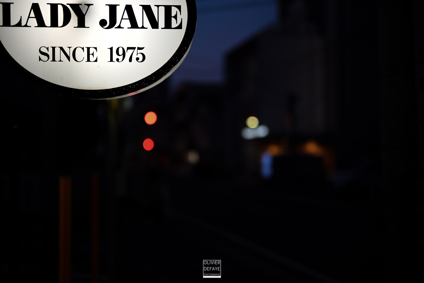 Les lumières dans la ville