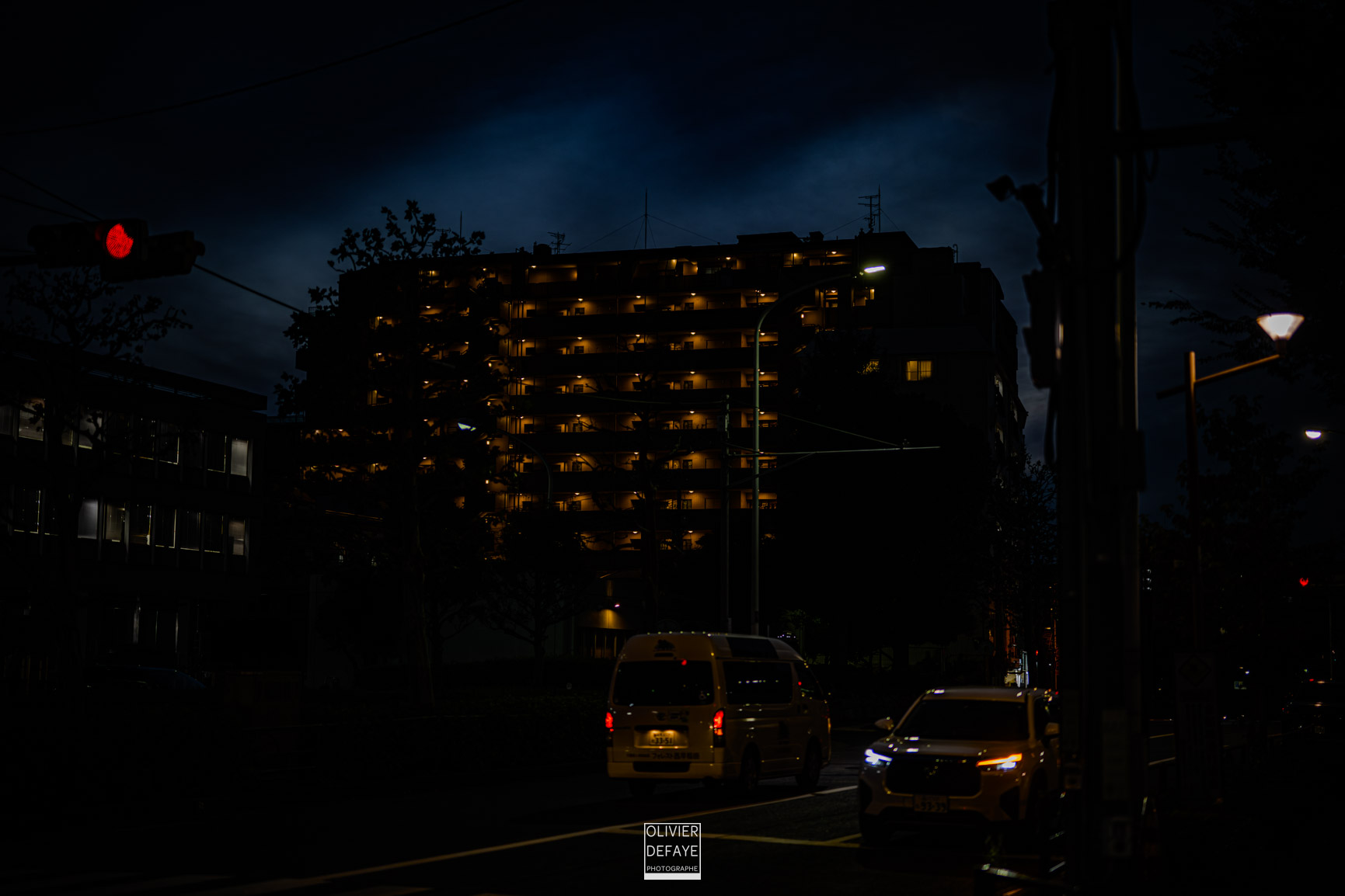 Les lumières dans la ville