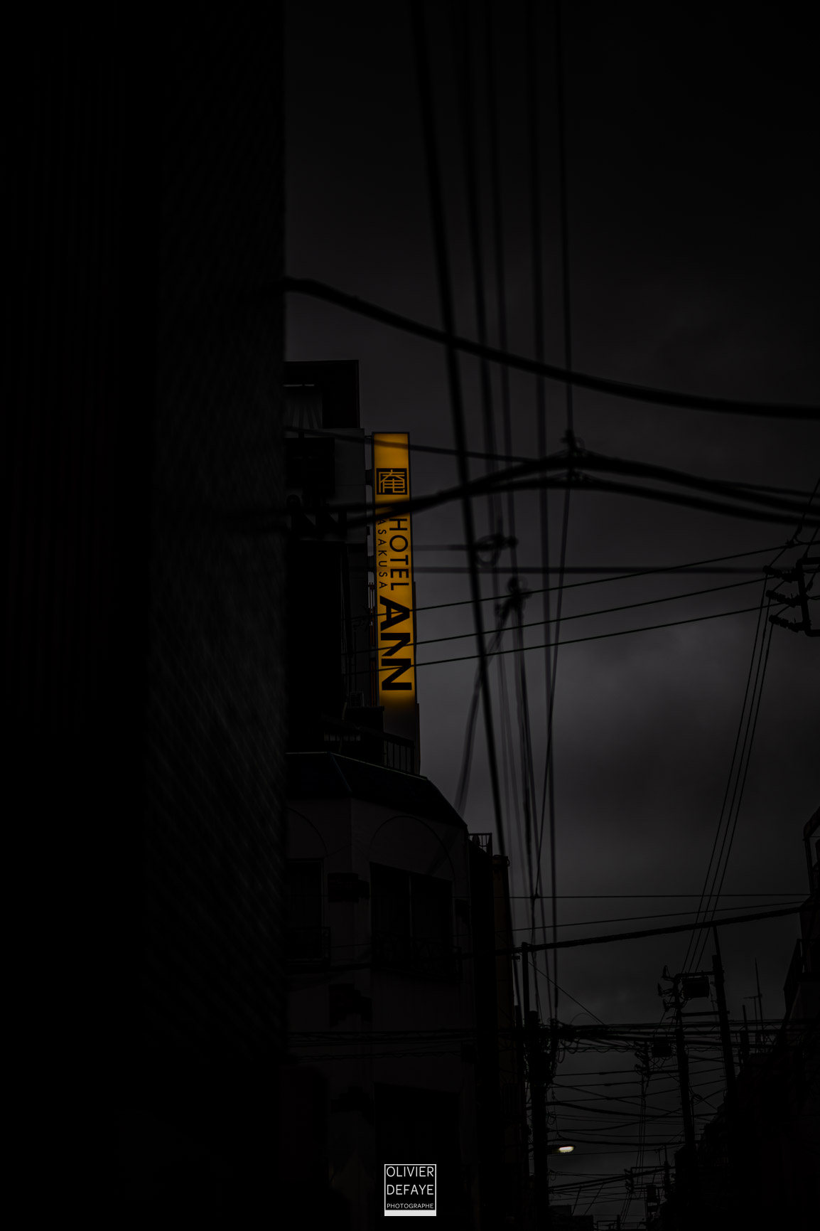 Les lumières dans la ville