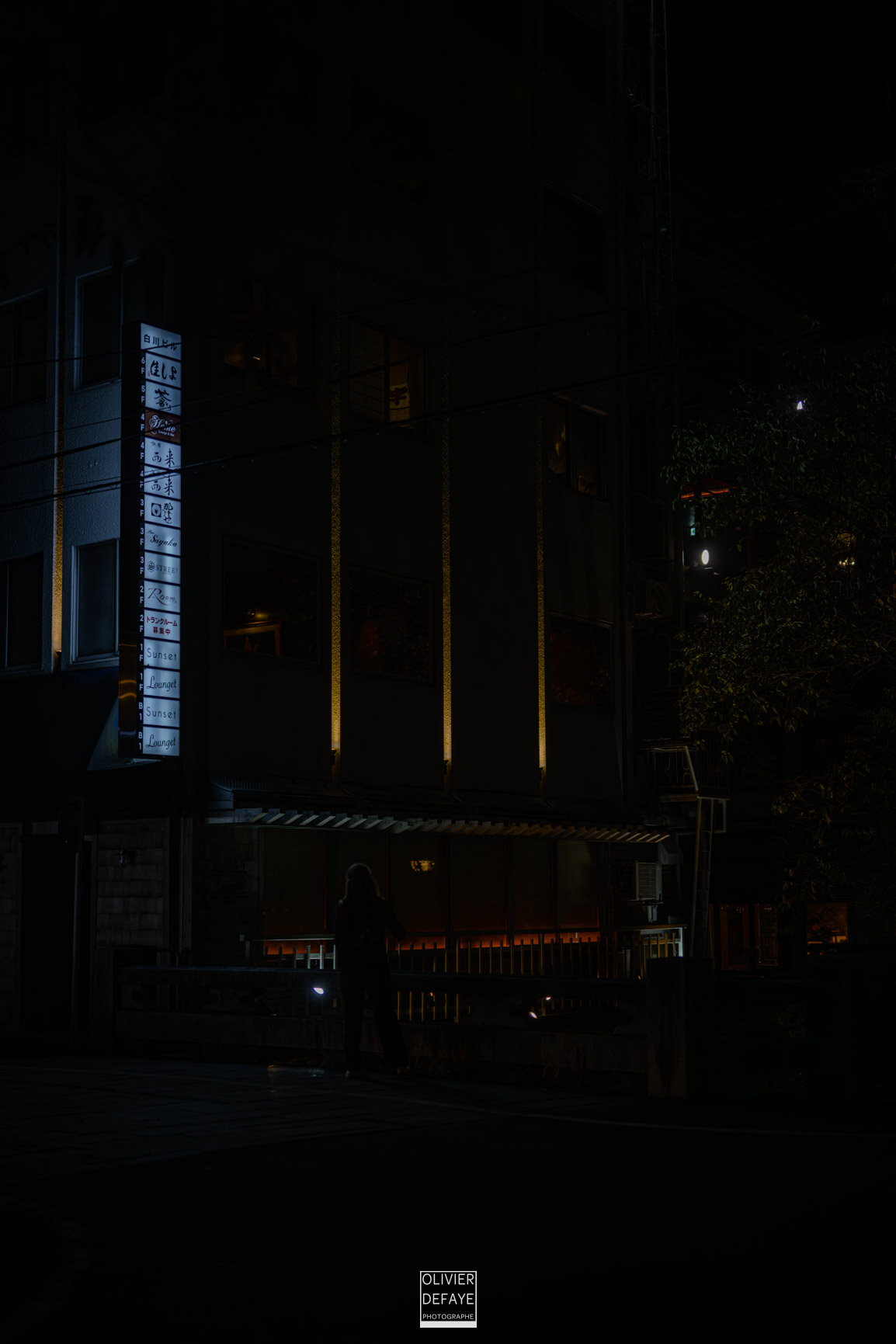 Les lumières dans la ville