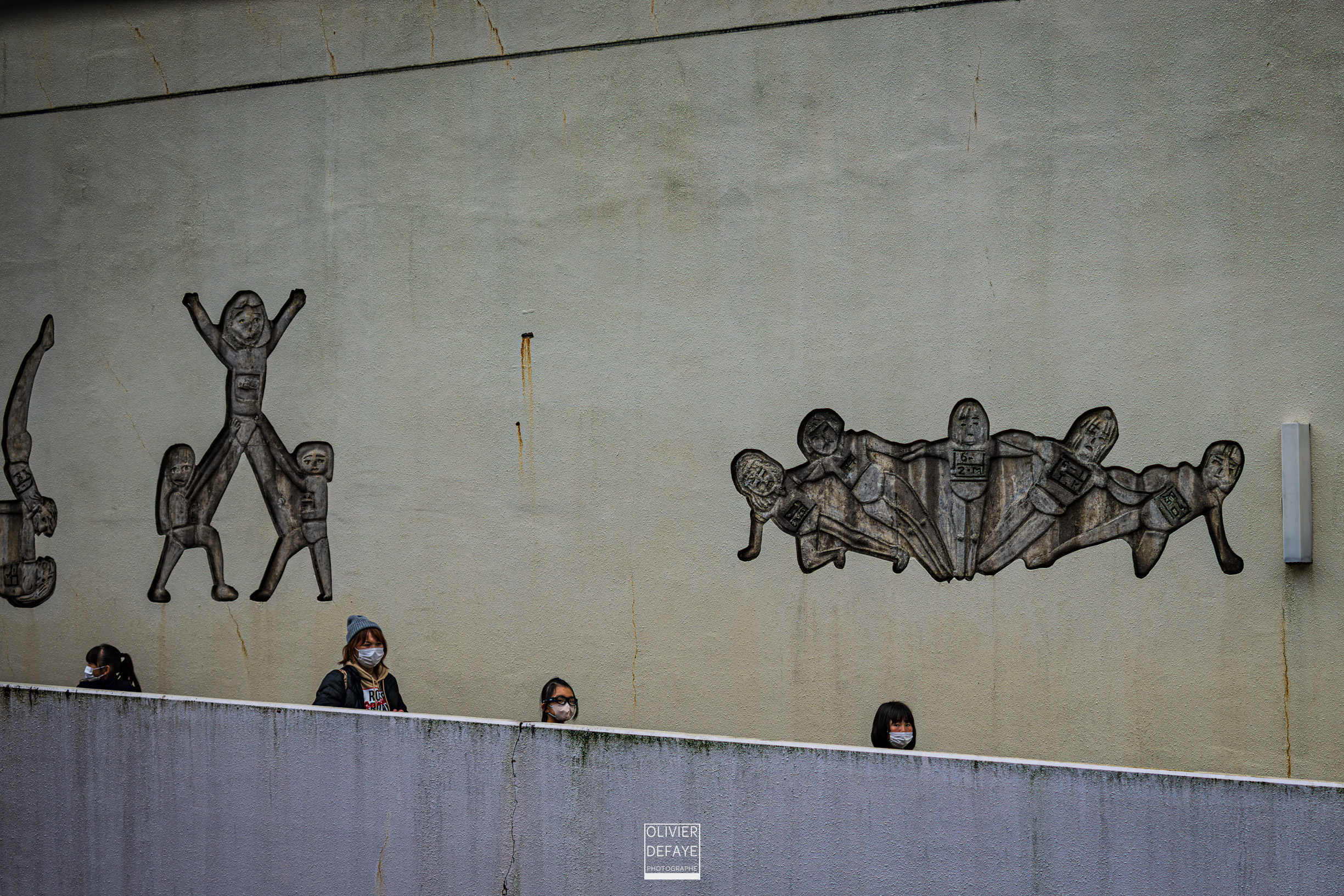 Des personnes dans la ville