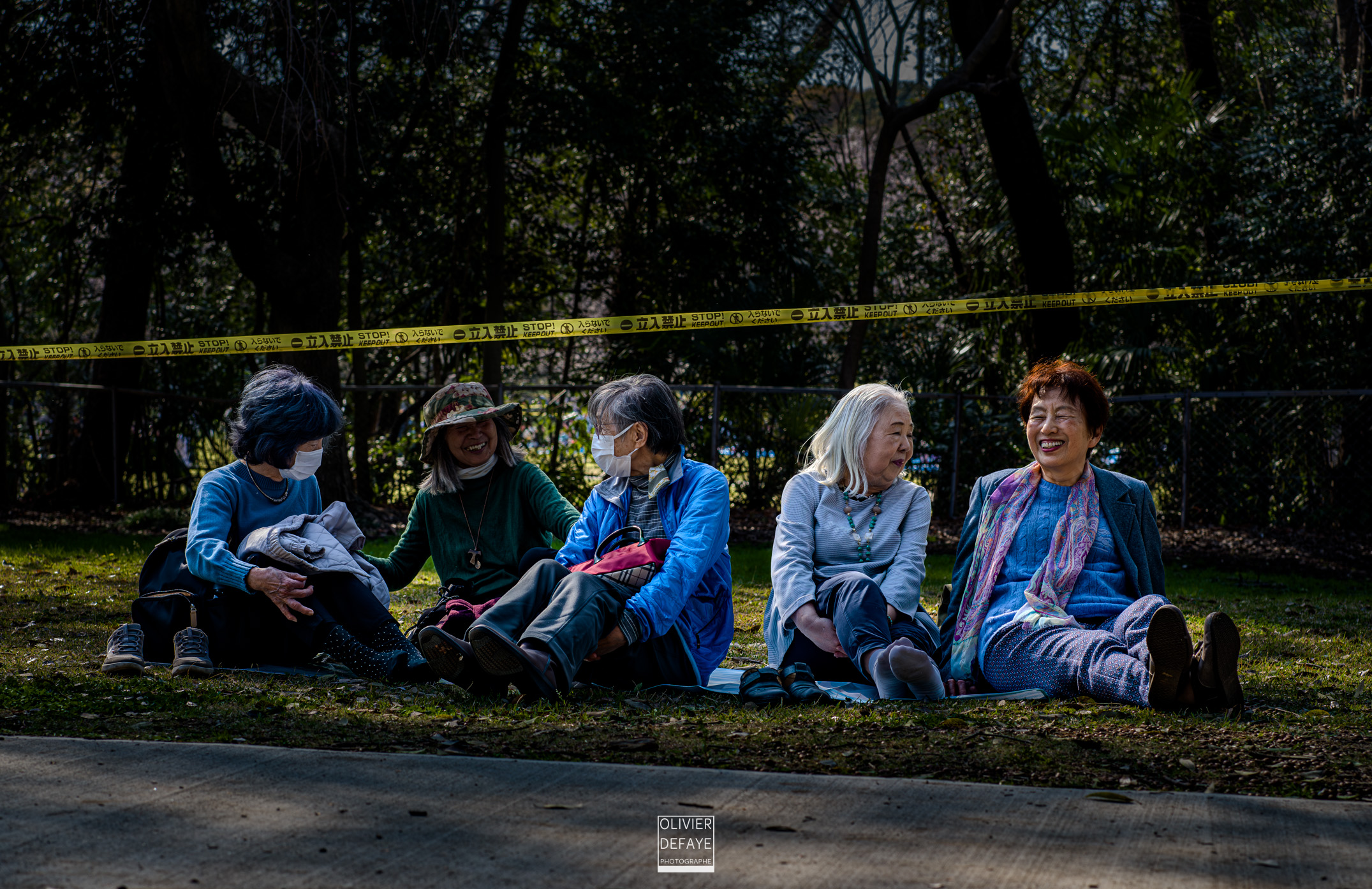 Des personnes dans la ville